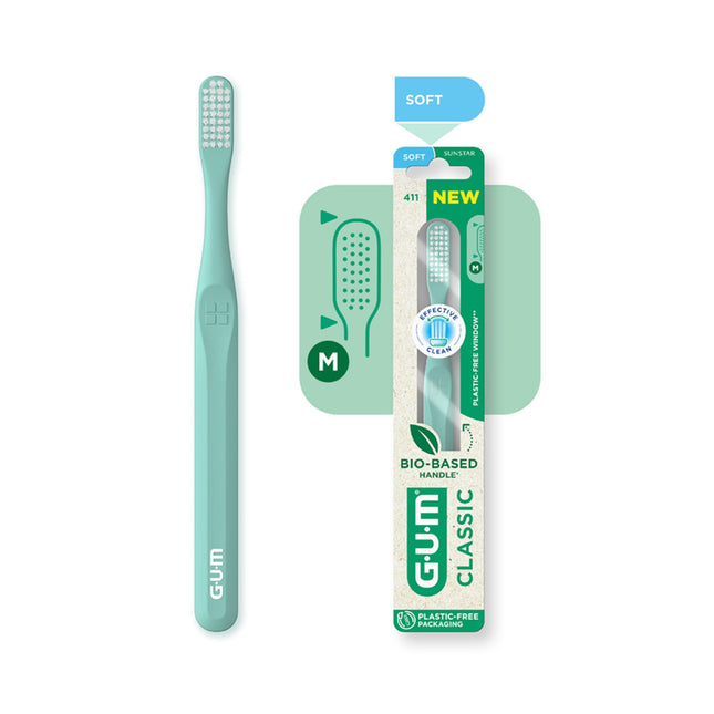 Sunstar | Spazzolino GUM® Classic 411 Small Medium