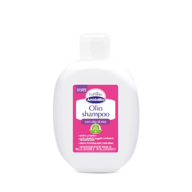 Euphidra AmidoMio |  Shampoo Olio Delicato per Capelli Secchi e Fragili