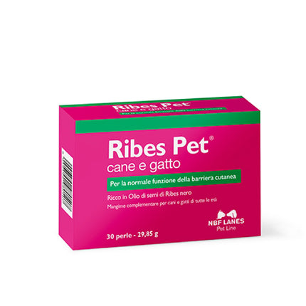 NBF Lanes | Ribes Pet cane e gatto Perle – Dermatosi e Perdita Pelo 30prl