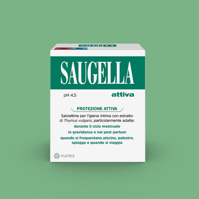 Meda Pharma | Saugella Attiva Salviette Intime – 15 Pezzi