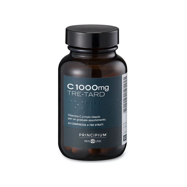 Bios Line | Principium C 1000mg Tre-Tard con Vitamina C in 60 Compresse