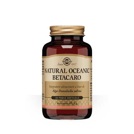 Solgar | Natural Oceanic Betacaro – Integratore di Beta-Carotene