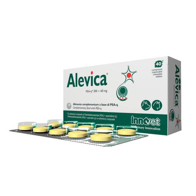 Innovet | Alevica masticabili Supporto al Sistema Nervoso di Cani e Gatti – 40cps