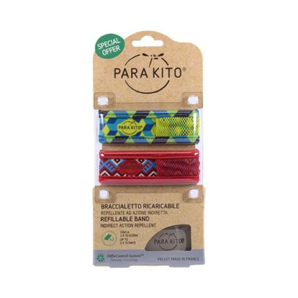 EFAS | Parakito Bracciali Antizanzare Adulti – 2pz e 2 Ricariche

