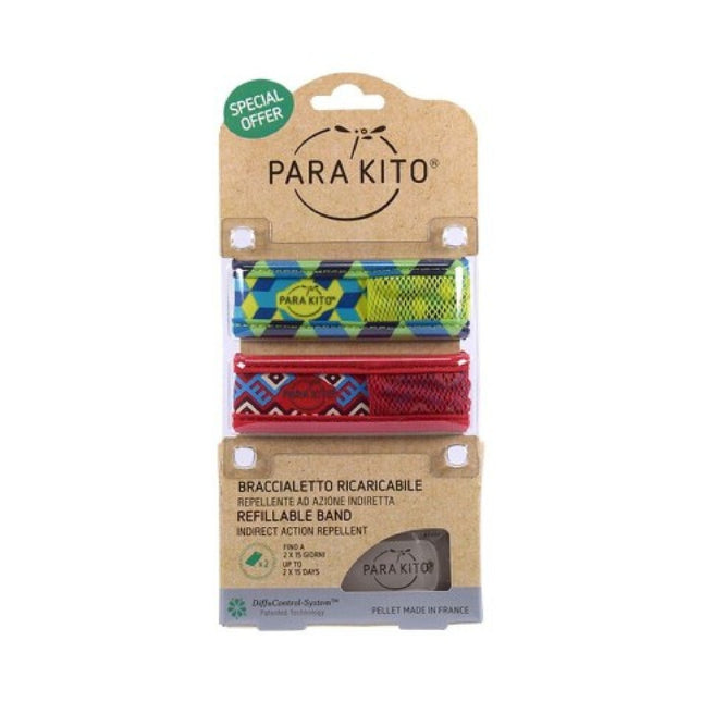 EFAS | Parakito Bracciali Antizanzare Adulti – 2pz e 2 Ricariche

