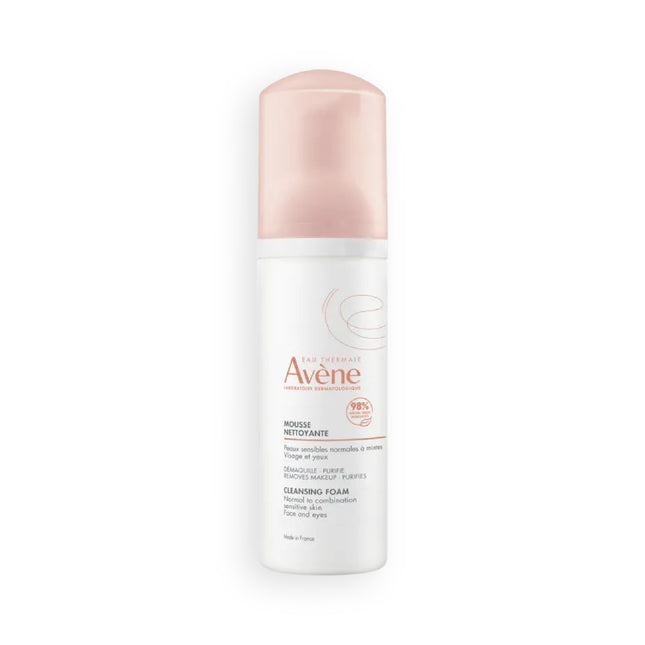 Avène | Mousse Detergente Struccante per Pelle Normale o Mista