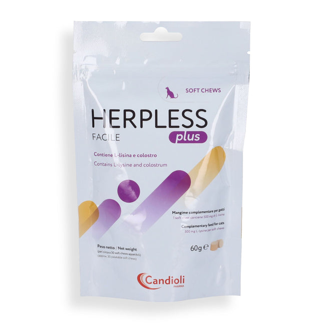 Candioli | Herpless Plus Facile Bocconcini Integratore per Gatti
