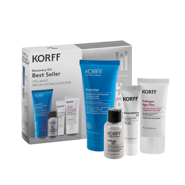 Korff | Discovery Kit Best Seller 4 Pezzi