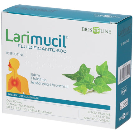 Bios Line Larimucil Fluidificante 600 10 Bustine