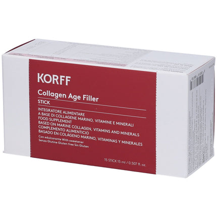 Korff Collagen Age Filler Integratore 15 Stick