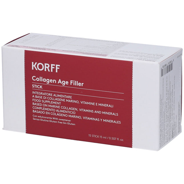 Korff Collagen Age Filler Integratore 15 Stick