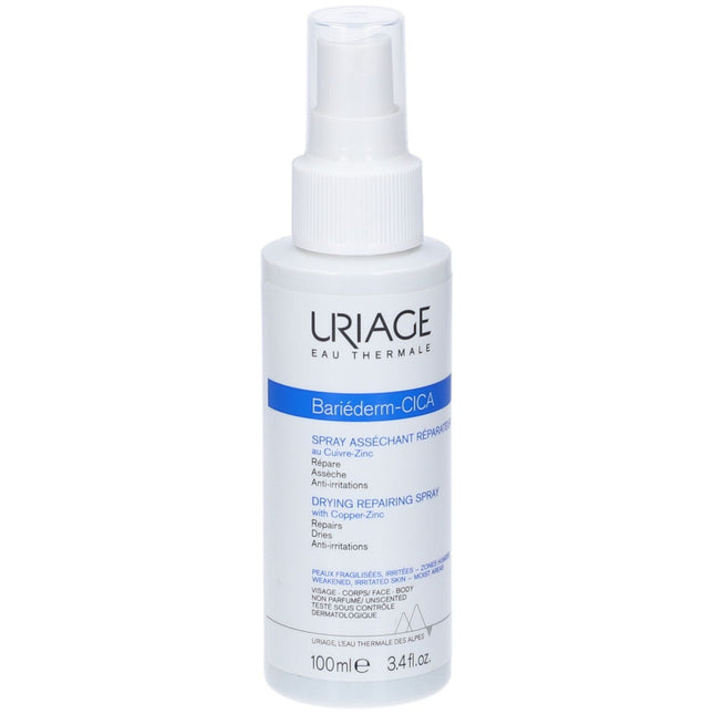 Uriage Bariéderm Cica-Spray Riparatore Cu-Zn 100 ml