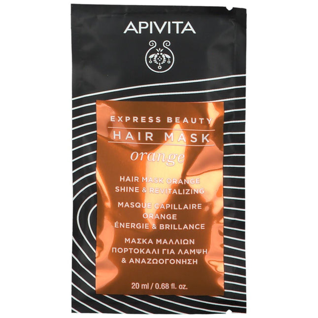 Apivita Express Beauty Maschera Capelli Luminosità 20 ml