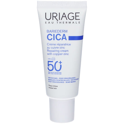 Uriage Bariéderm Cica-Crema SPF50+ Cu-Zn 40 ml