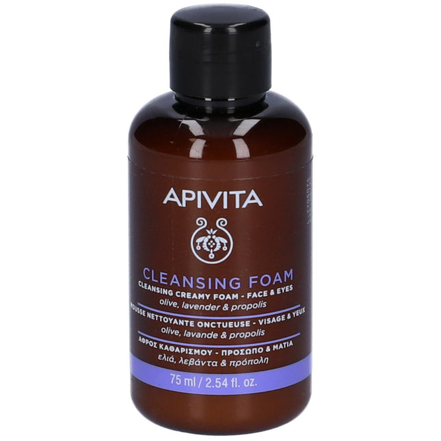 Apivita Mini Schiuma Detergente Viso e Occhi 75 ml