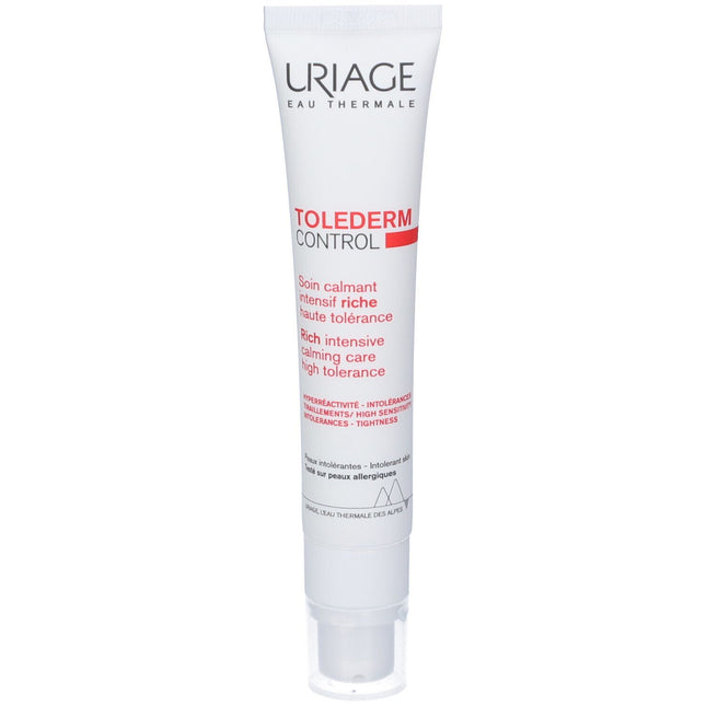 Uriage Toléderm Control Crema Ricca Pelle Sensibile 40 ml