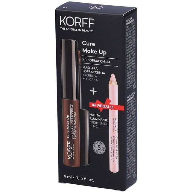 Korff Kit Sopracciglia 01 con Mascara e Matita