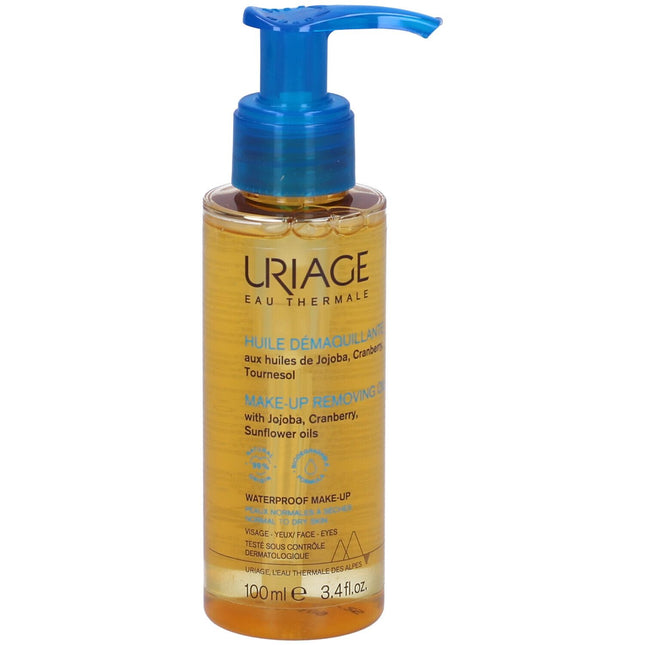 Uriage Olio Struccante Viso e Occhi Waterproof 100 ml