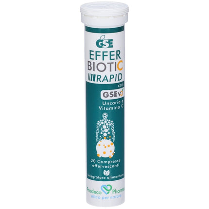 GSE Efferbiotic Rapid 20 Compresse
