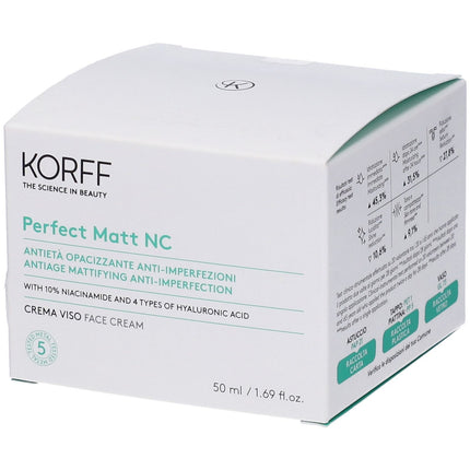 Korff Perfect Matt NC Crema Antiage Opacizzante 50 ml