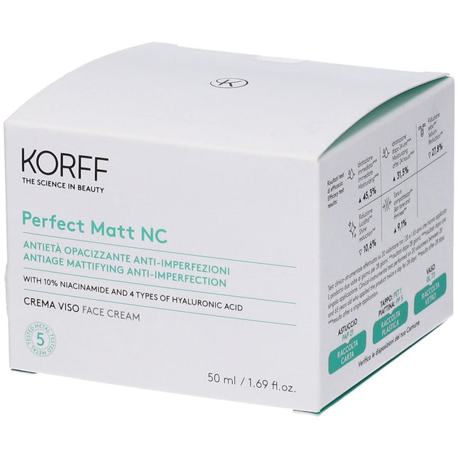 Korff Perfect Matt NC Crema Antiage Opacizzante 50 ml