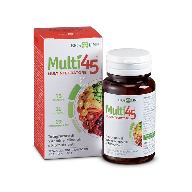 Bios Line | Multi 45 Integratore Multivitaminico 100 Compresse