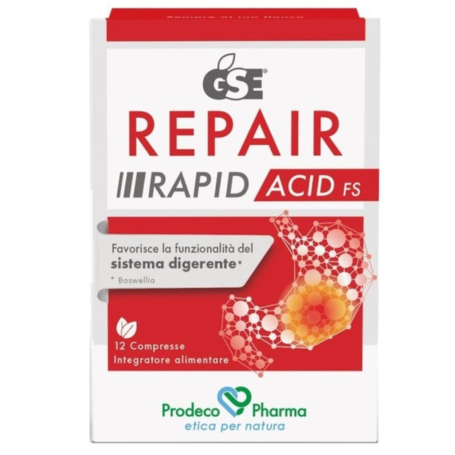 Prodeco Pharma | GSE Repair Rapid Acid Fast Slow 12 Compresse