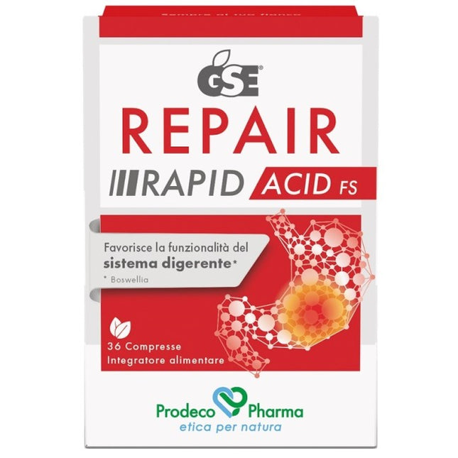 Prodeco Pharma | GSE Repair Rapid Acid Fast Slow 36 Compresse
