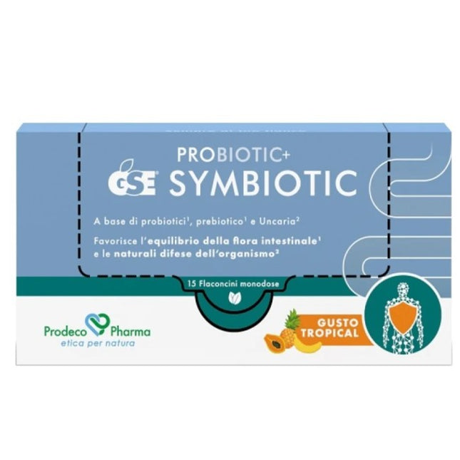 Prodeco Pharma | Probiotic+ GSE Symbiotic 15 Flaconcini